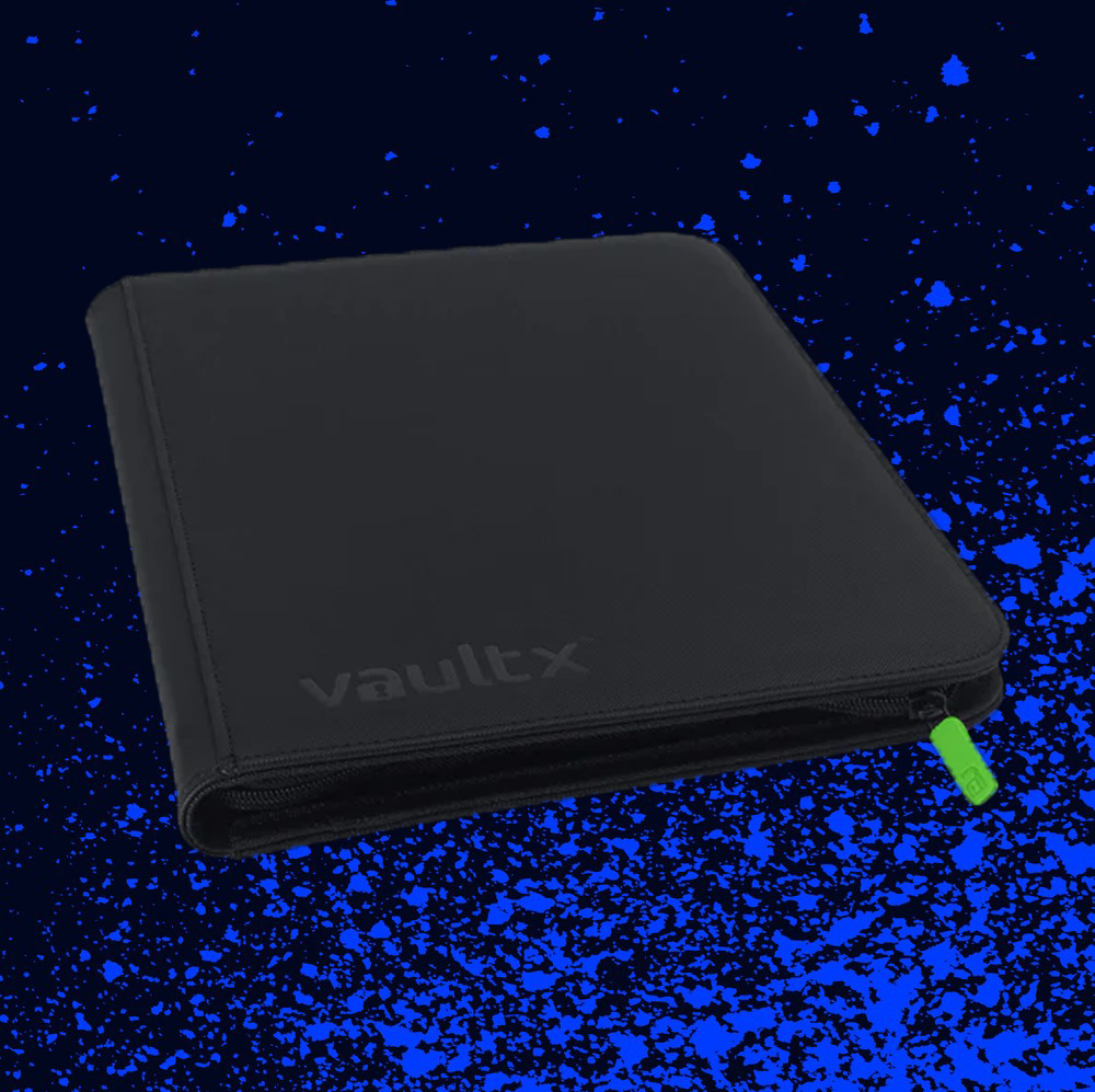 Vault X 9-Pocket Exo-Tec Zip Binder - Signature Black