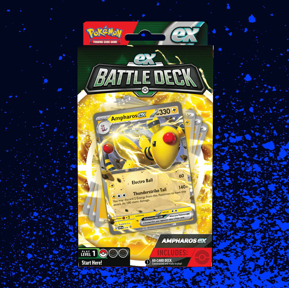 Pokmon TCG ex Battle Deck - Ampharos Dragonscale Card Gaming Pokmon TCG ex Battle Deck - Ampharos Dragonscale Card Gaming