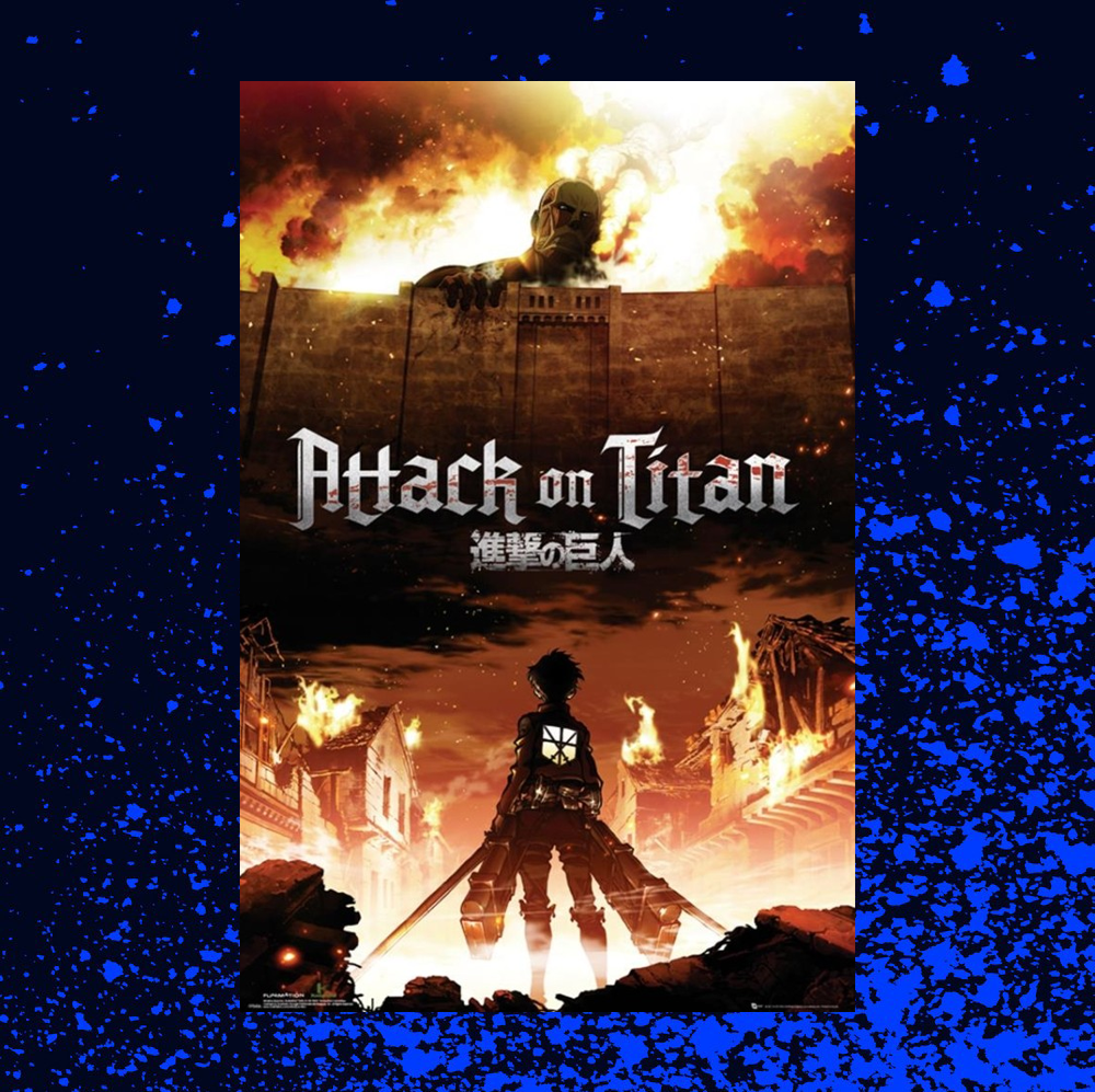 GB Eye Attack on Titan Key Art Maxi Poster