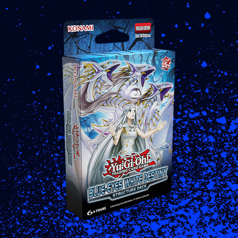 Yu-Gi-Oh! Blue Eyes White Destiny Structure Deck Dragonscale Card Gaming Yu-Gi-Oh! Blue Eyes White Destiny Structure Deck Dragonscale Card Gaming