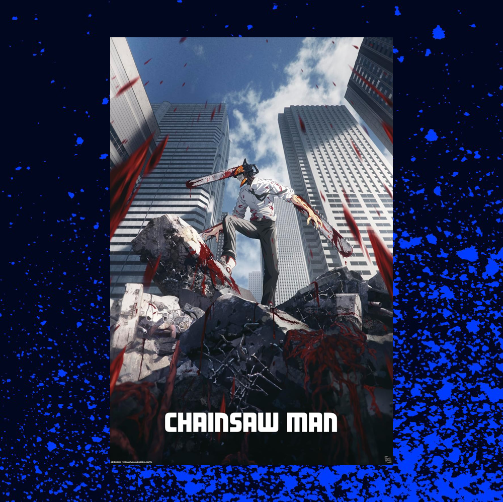 GB Eye Chainsaw Man Key Visual Maxi Poster