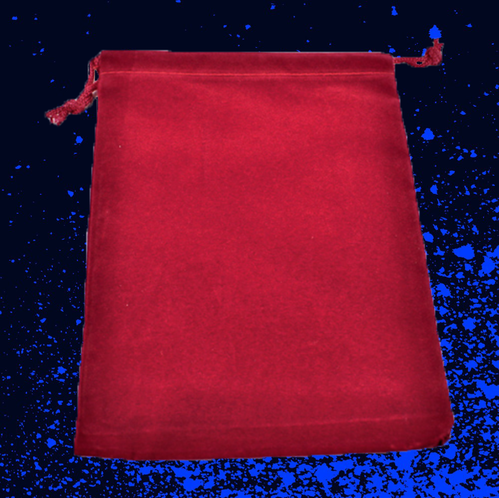 Chessex Large Suedecloth Dice Bag - Red