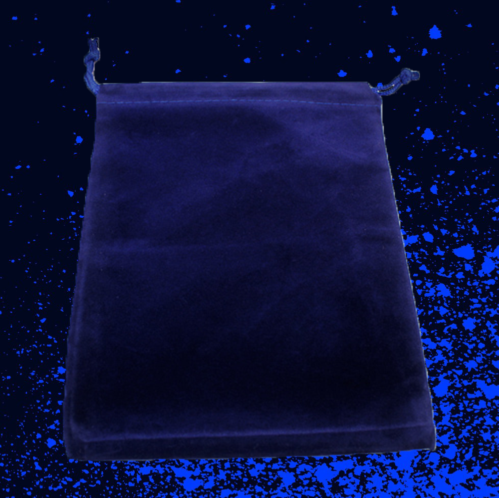Chessex Large Suedecloth Dice Bag - Royal Blue