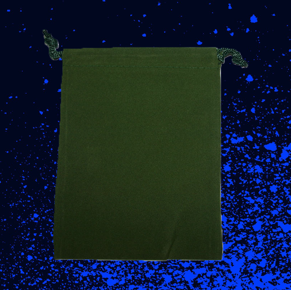 Chessex Small Suedecloth Dice Bag - Green