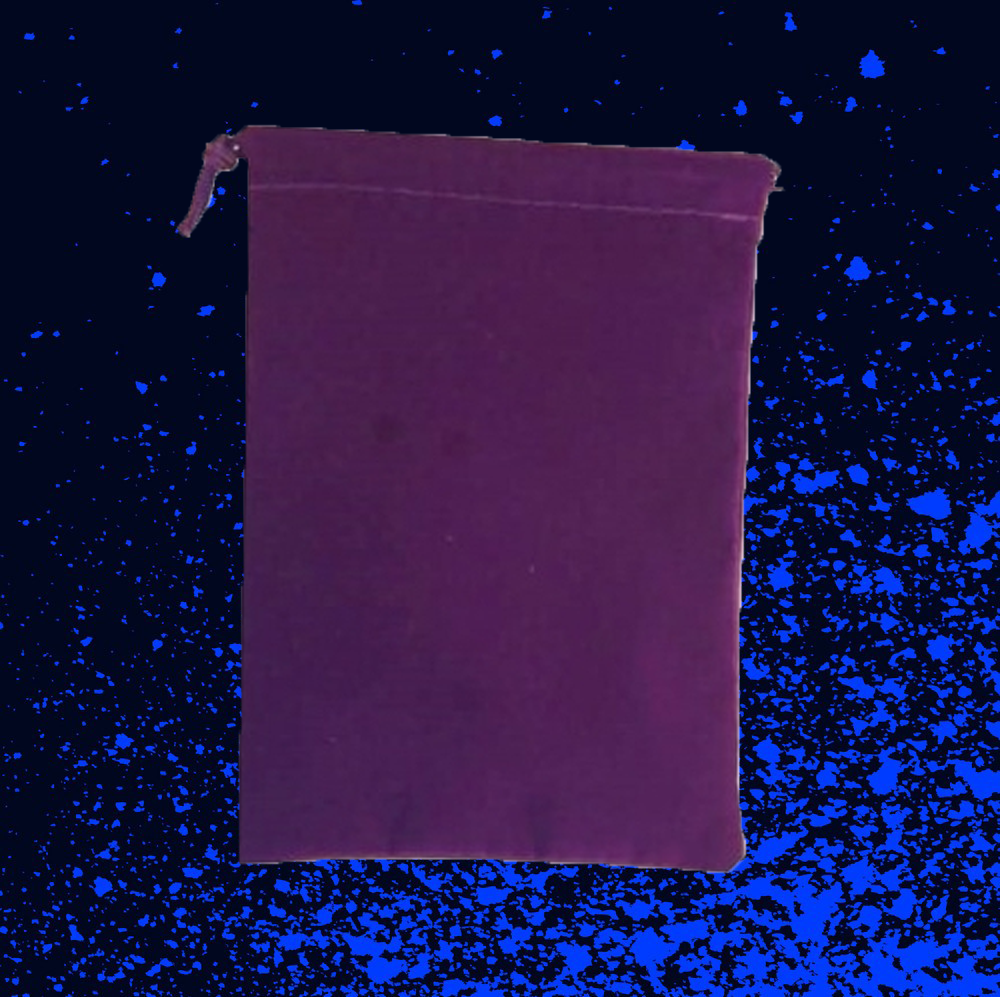 Chessex Small Suedecloth Dice Bag - Purple