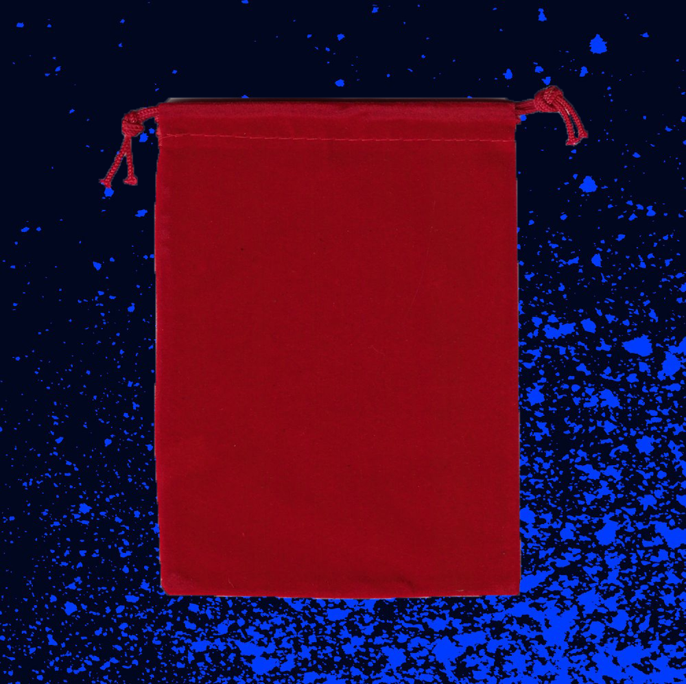 Chessex Small Suedecloth Dice Bag - Red