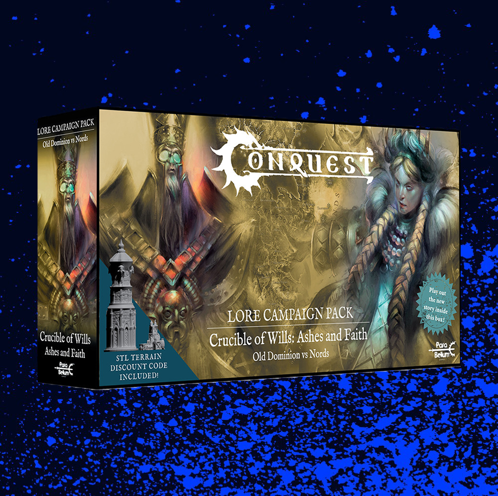 Conquest Lore Campaign Pack - Crucible of Wills: Ashes and Faith