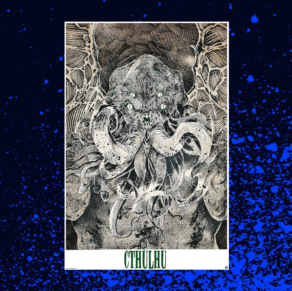 GB Eye Cthulhu Artwork Maxi Poster