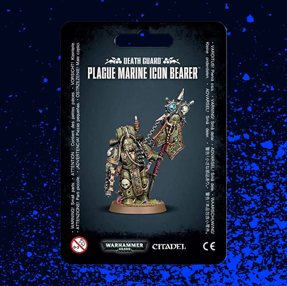 Warhammer 40k: Death Guard - Plague Marine Icon Bearer