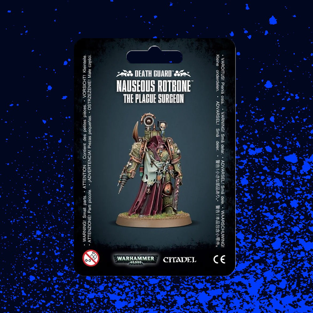 Warhammer 40K: Death Guard - Nauseous Rotbone