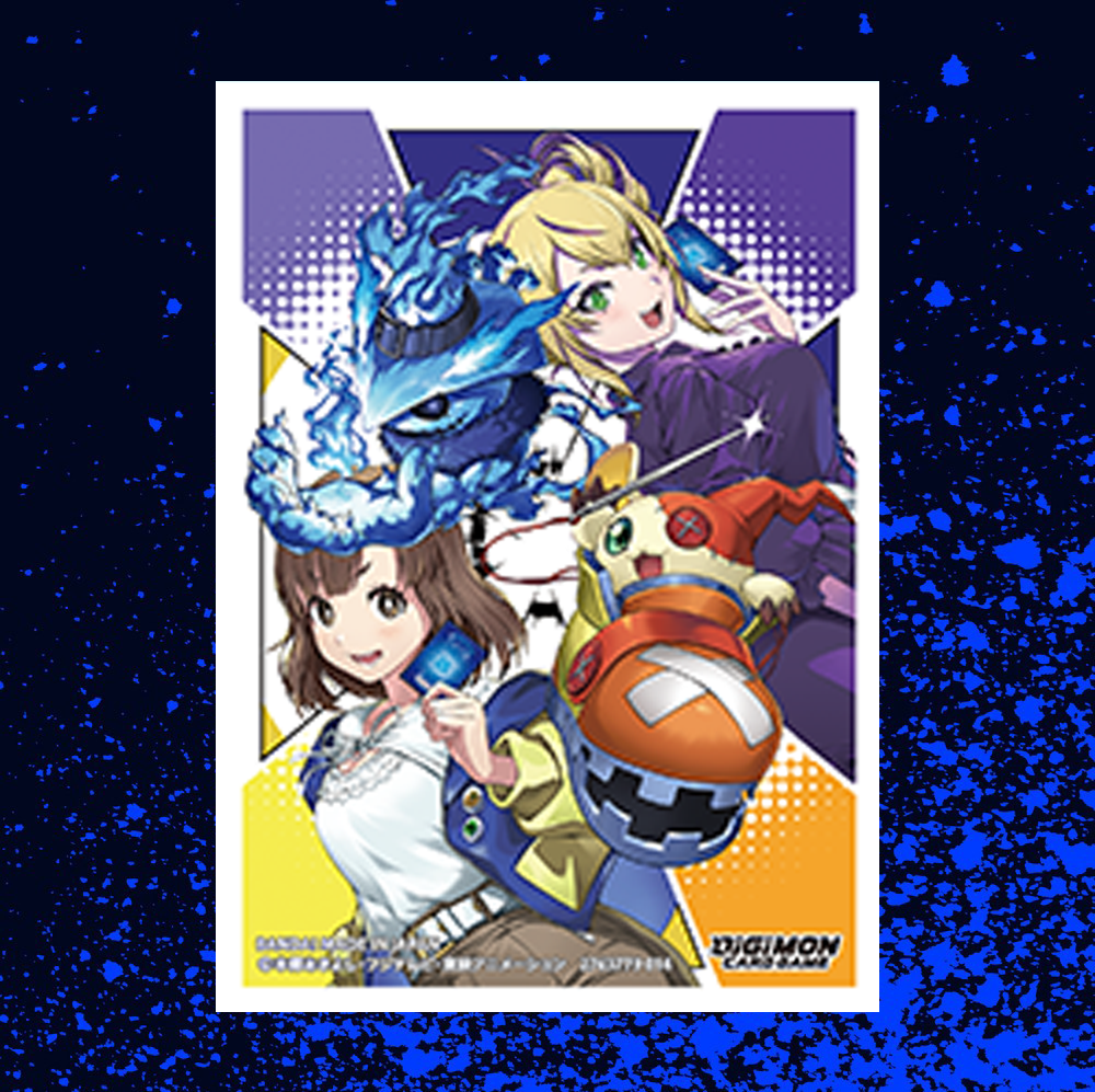 Digimon Card Game Official Sleeve 2025 Version 1.0 - Shoemon & Ghostmon