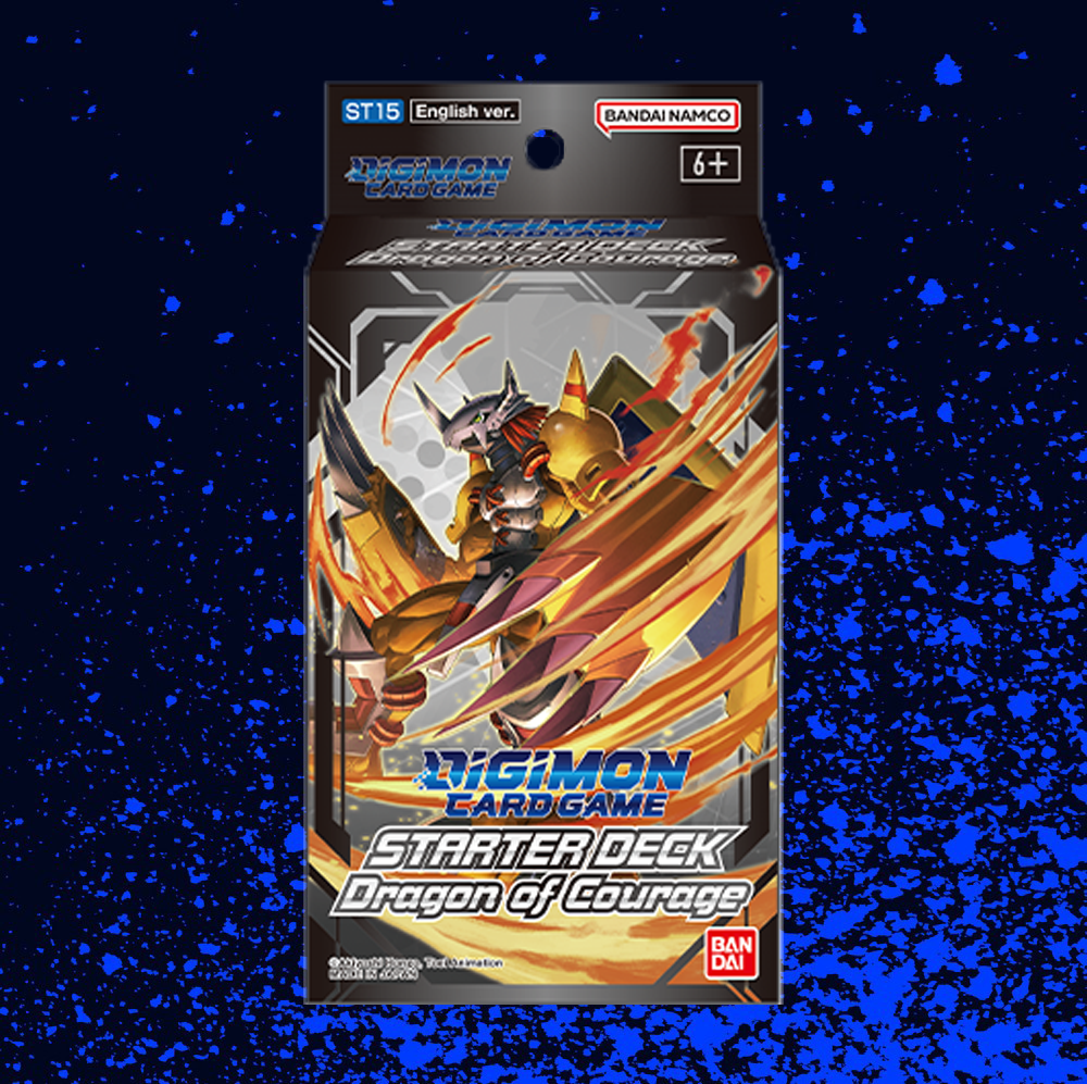 digimon card game dragon of courage Digimon Card Game ST15 Starter Deck Dragon of Courage – Dragonscale Card Gaming