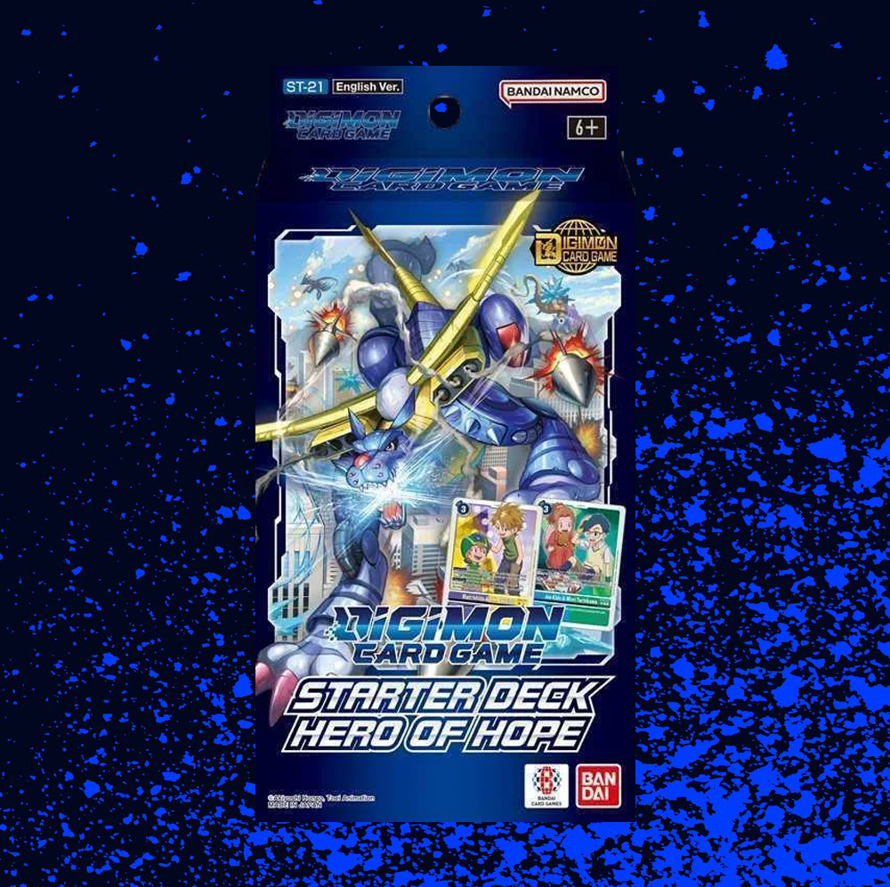 Digimon Card Game ST-21 Starter Deck Hero of Hope Dragonscale Card Gaming Digimon Card Game ST-21 Starter Deck Hero of Hope Dragonscale Card Gaming