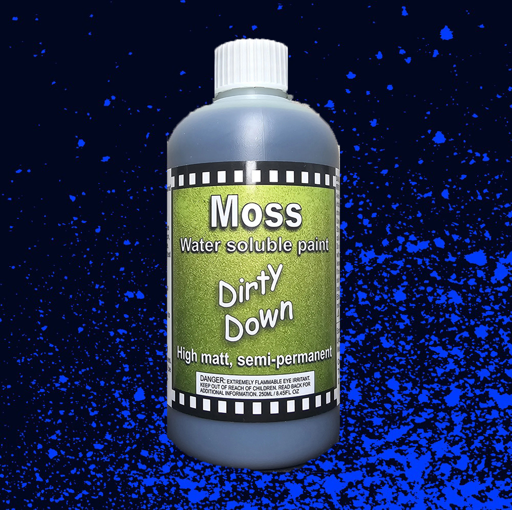 Dirty Down Water Soluble Paint – Moss Effect (250ml Pot)
