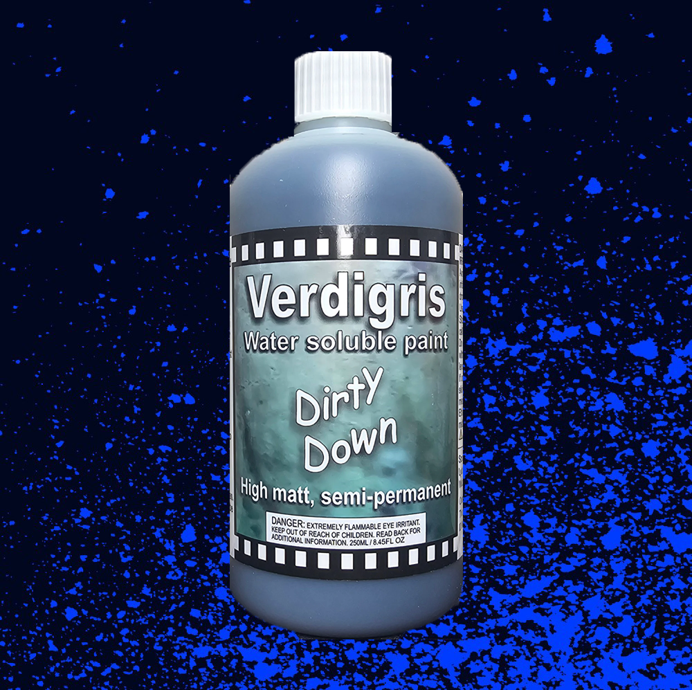 Dirty Down Water Soluble Paint – Verdigris Effect (250ml Pot)