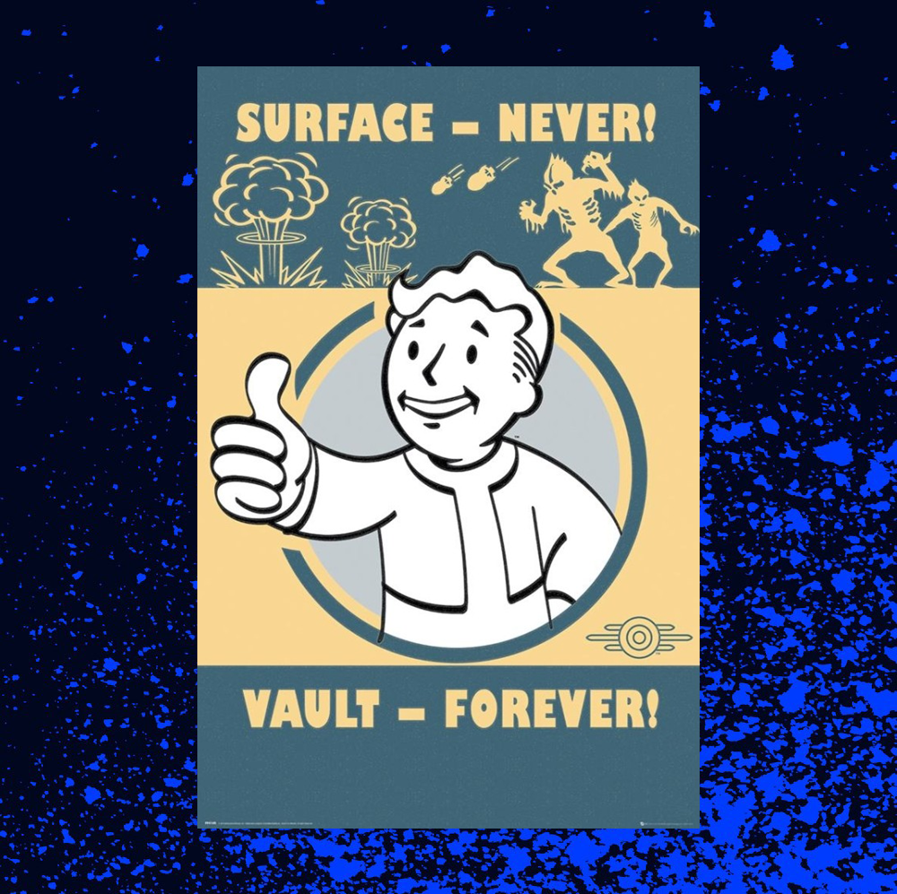 GB Eye Fallout Vault Forever Maxi Poster