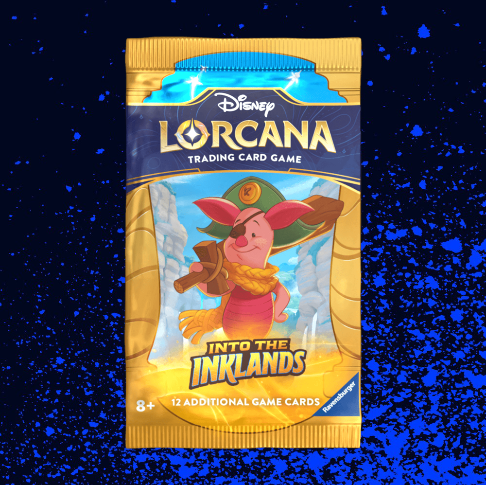 Disney Lorcana Trading Card Game Into the Inklands Booster Pack