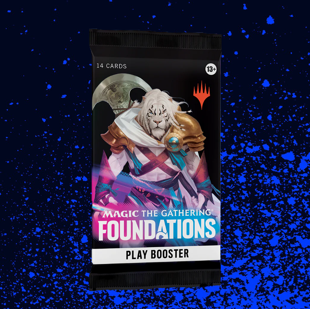 Magic: The Gathering Foundations Play Booster Pack Dragonscale Card Gaming Magic: The Gathering Foundations Play Booster Pack Dragonscale Card Gaming