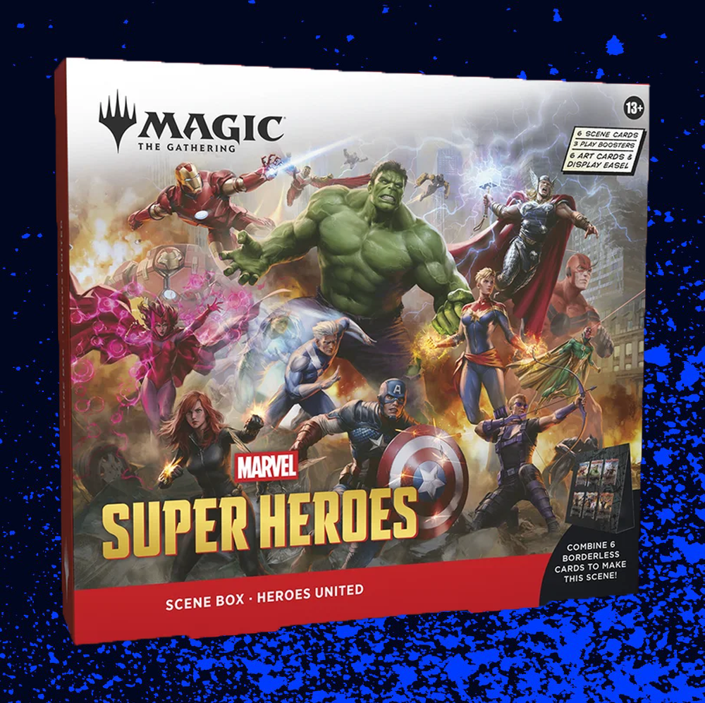 Magic: The Gathering - Marvel Super Heroes Scene Box - Heroes United