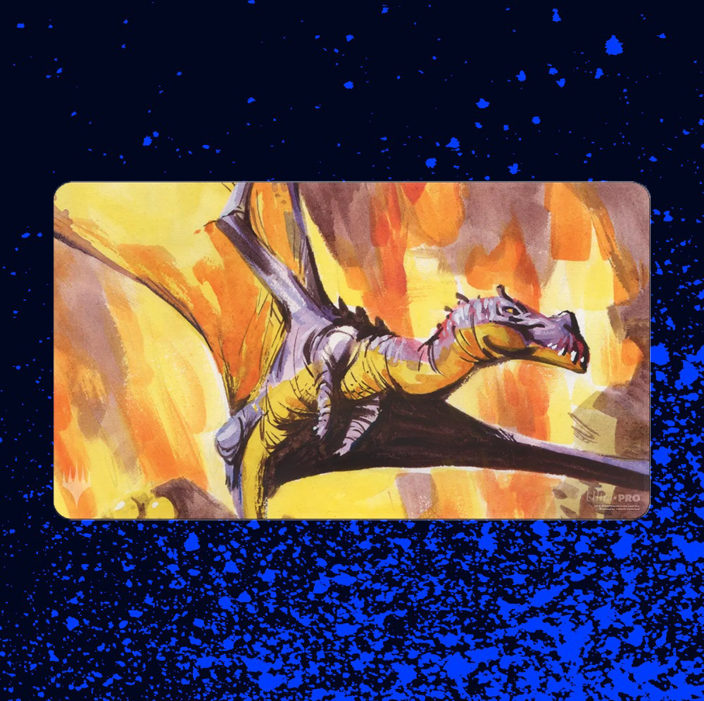 Magic: The Gathering - The Lost Caverns of Ixalan Ultra Pro Playmat - Bonehoard Dracosaur
