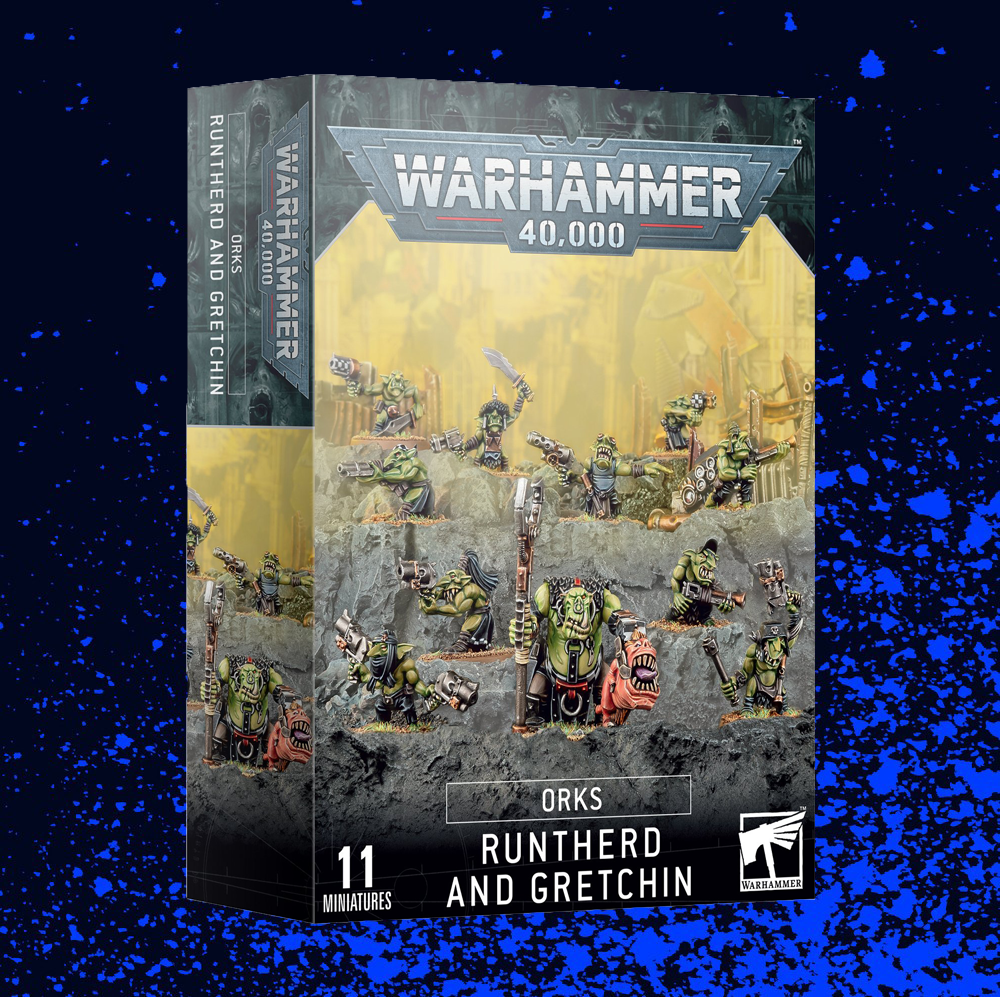 Warhammer 40K: Orks - Runtherd & Gretchin