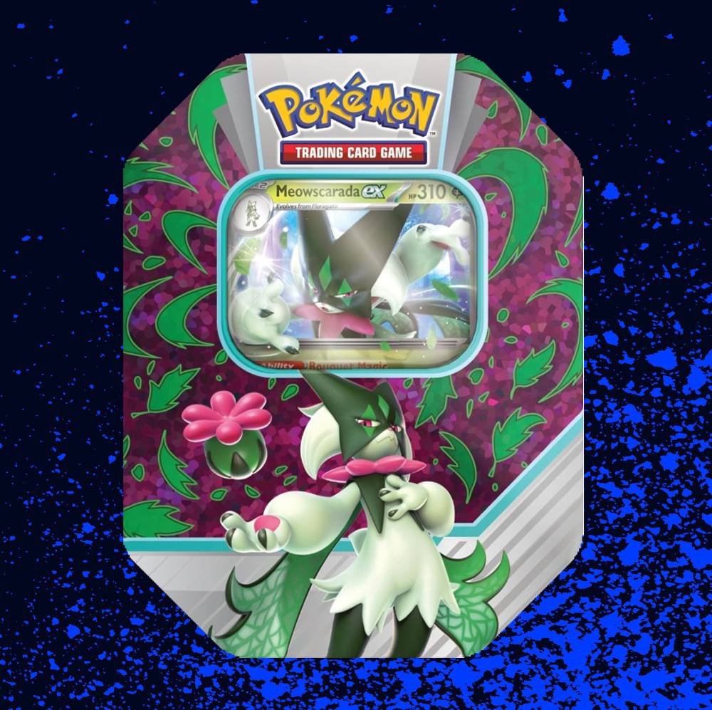 Pokémon TCG Paldea Partners Tin - Meowscarada ex
