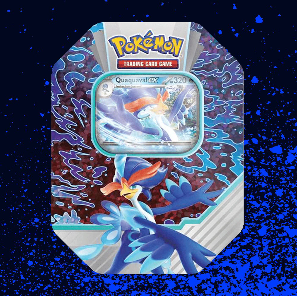 Pokémon TCG Paldea Partners Tin - Quaquaval ex