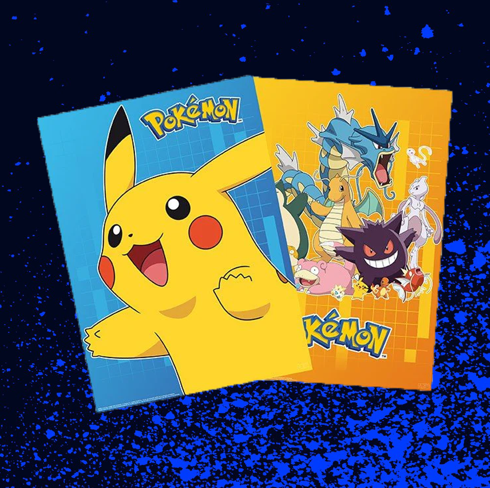 Pokémon Poster Pack - Pikachu & Pokémon