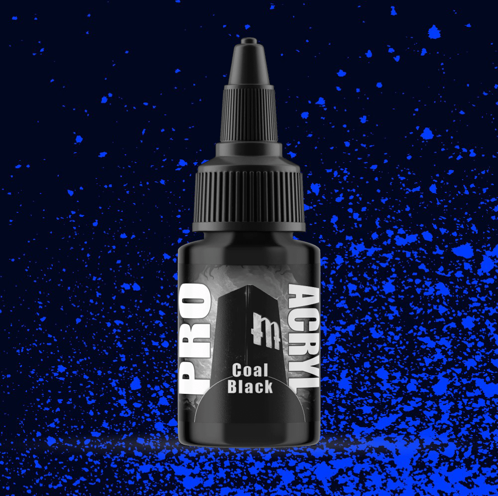 PRO Acryl 002 - Coal Black