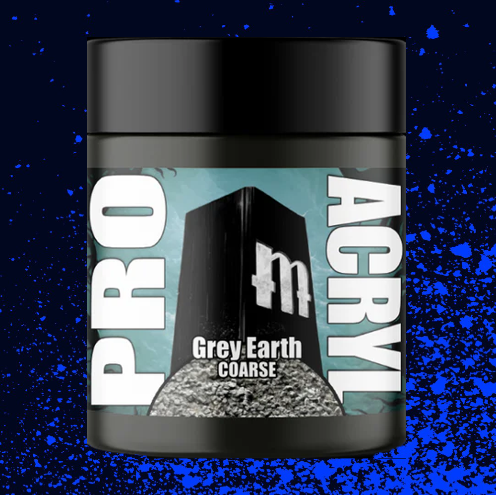 Pro Acryl Basing Textures - Grey Earth Course 120ml