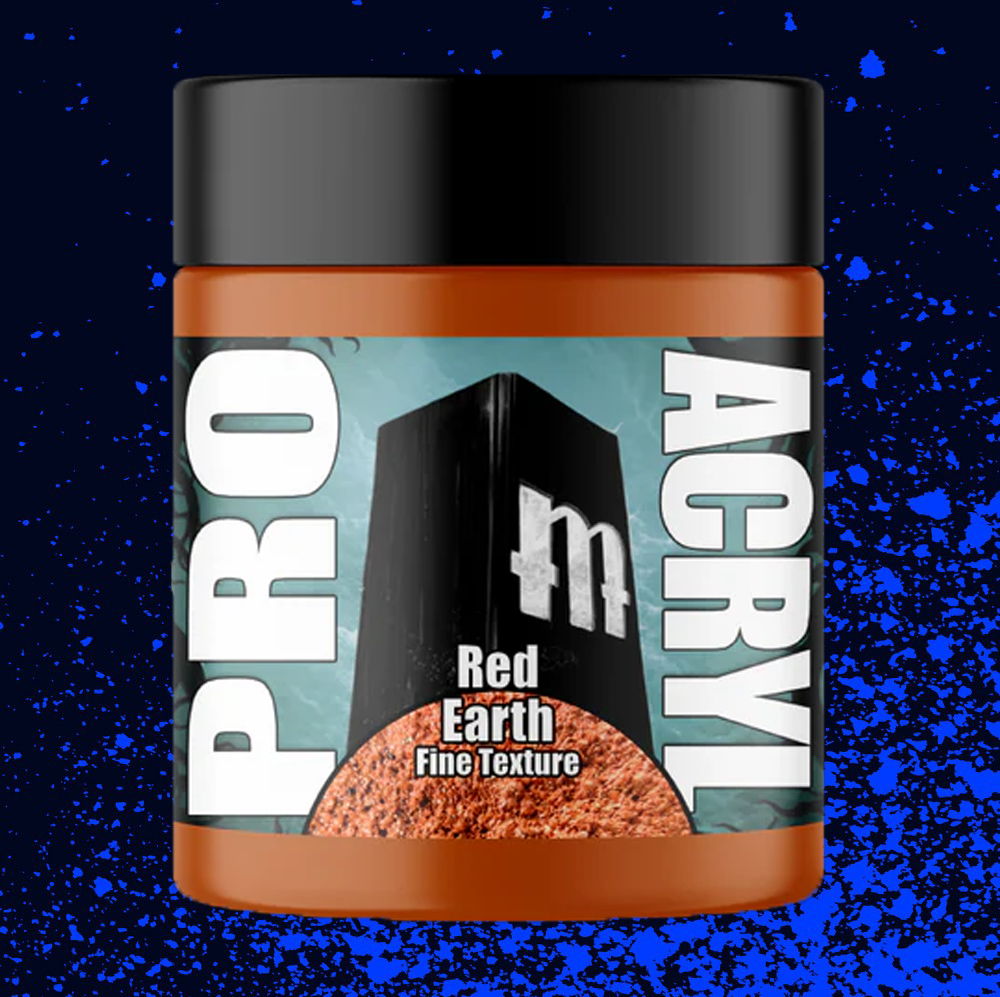 Pro Acryl Basing Textures - Red Earth Fine 120ml