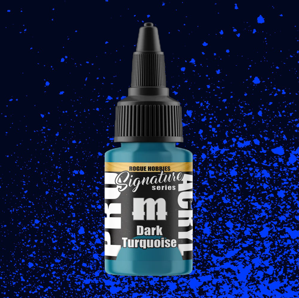Pro Acryl Signature Series S34 - Rogue Hobbies Dark Turquoise