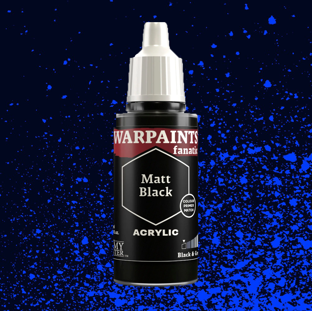 The Army Painter Warpaints Fanatic - Matt Black