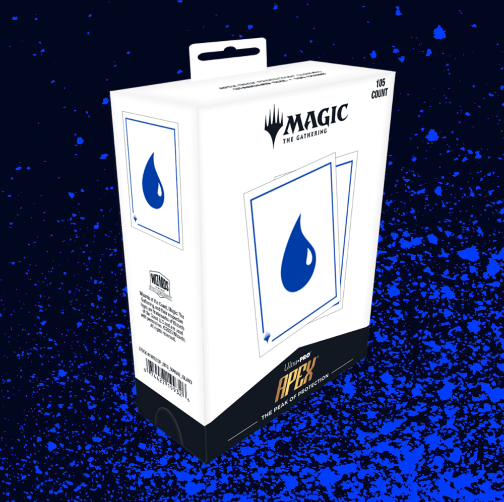 Ultra Pro - Magic: The Gathering 100+ Apex Sleeves - Island