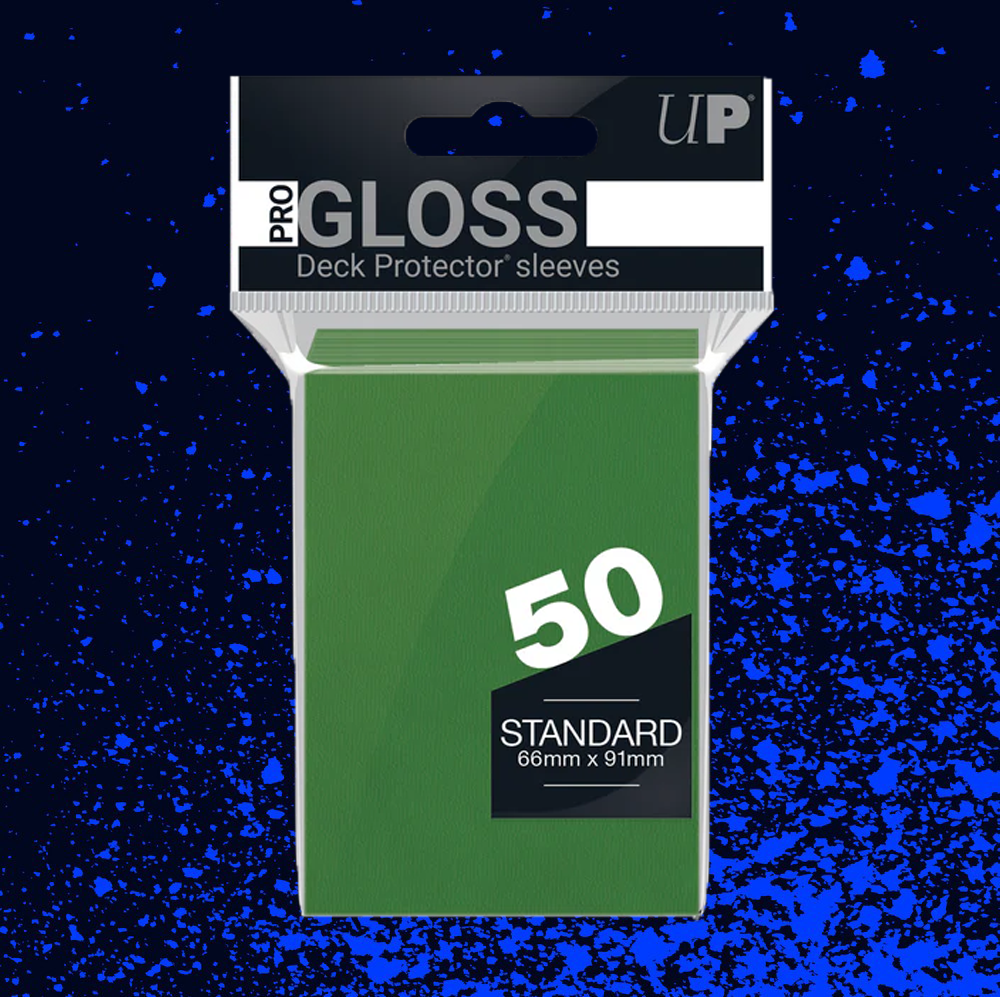 Ultra Pro Standard Card Sleeves 50pk - Green