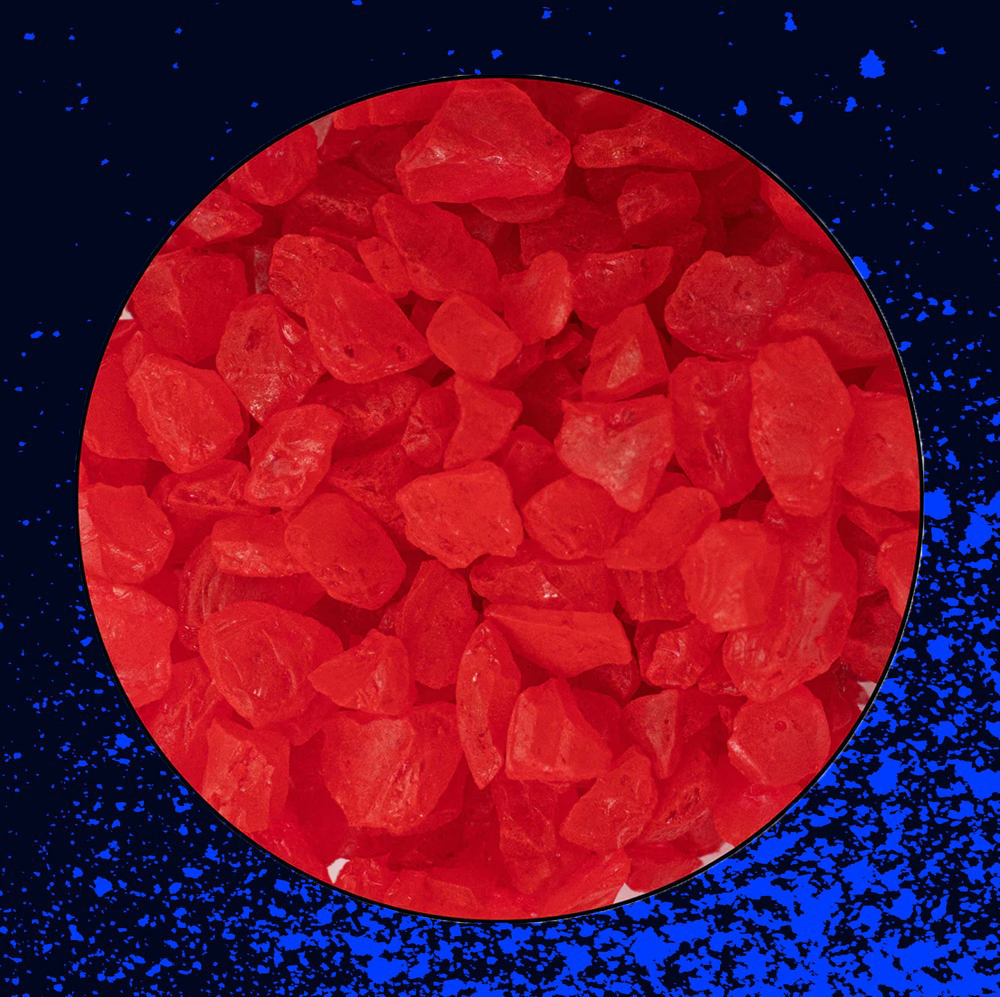 Geek Gaming Scenics Weird Crystals Large: Red