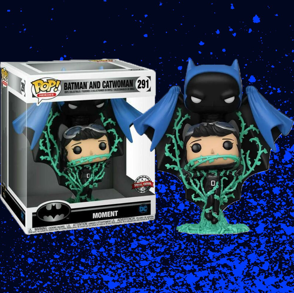 Funko POP! Heroes: DC Comics - Batman and Catwoman (Comic Moment)