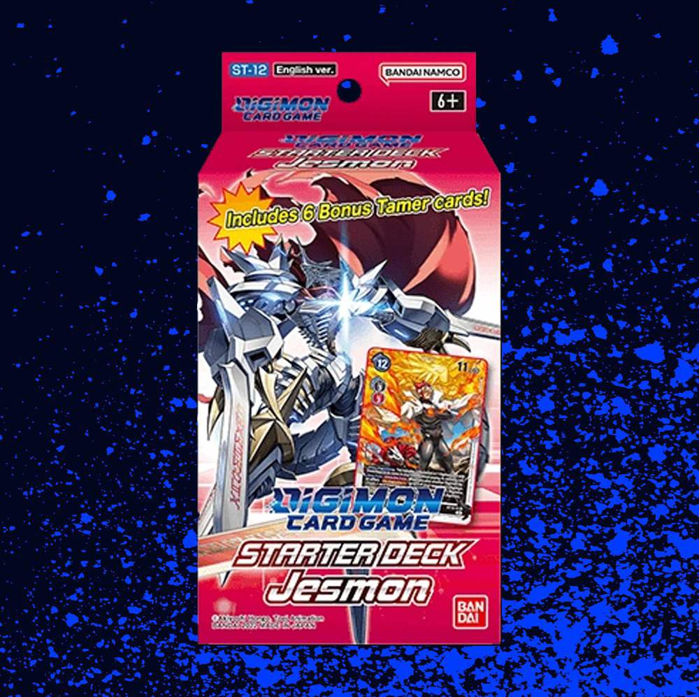Digimon Card Game ST12 Starter Deck Jesmon Dragonscale Card Gaming Digimon Card Game ST12 Starter Deck Jesmon Dragonscale Card Gaming