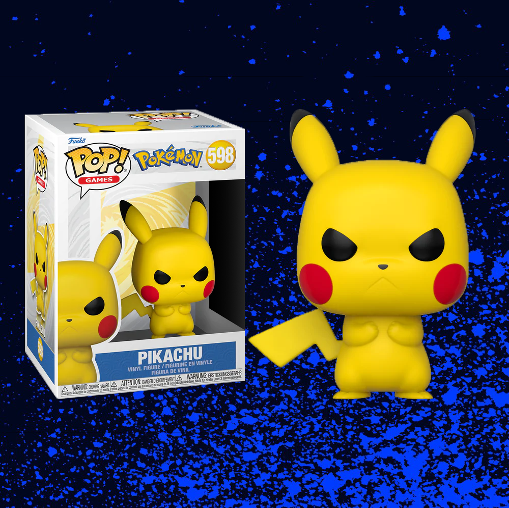 Funko POP Games Pokemon Pikachu Grumpy