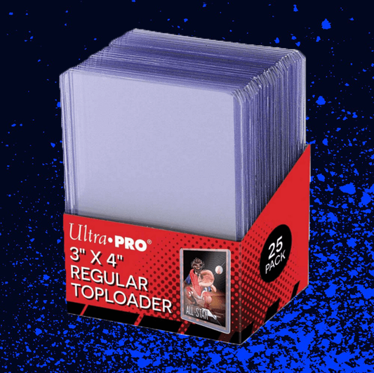 Ultra Pro 3x4 Inch Toploaders Clear - 25 Pack