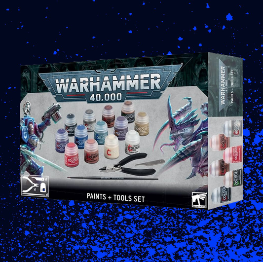 Warhammer 40K: Paints & Tool Set