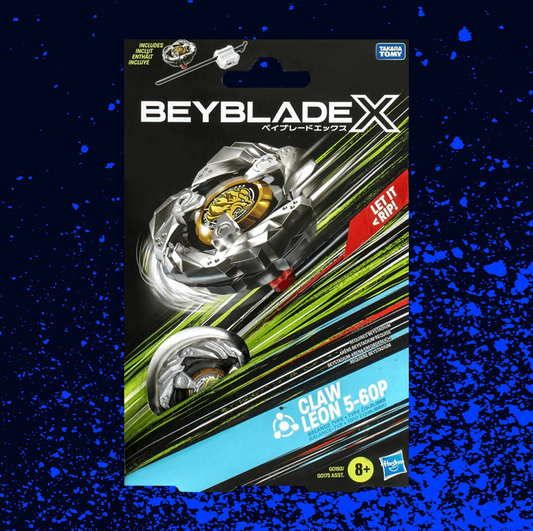 Beyblade X Starter Pack Top and Launcher - Claw Leon 5-60P