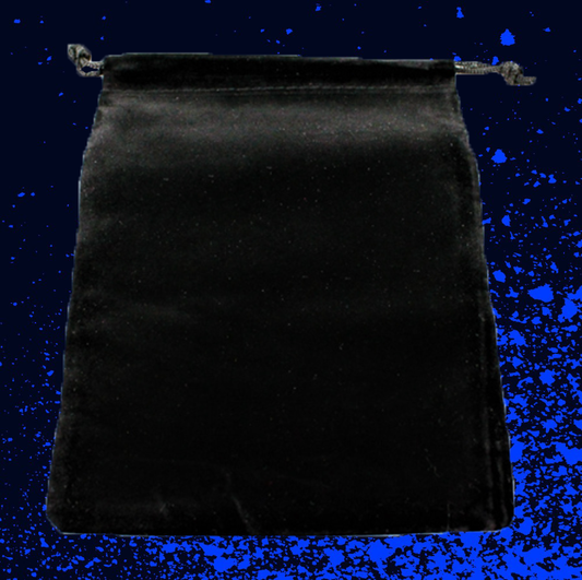 Chessex Large Suedecloth Dice Bag - Black