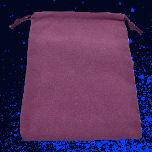 Chessex Large Suedecloth Dice Bag - Purple