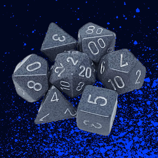 Chessex Speckled Polyhedral 7 Dice Set - Hi-Tech