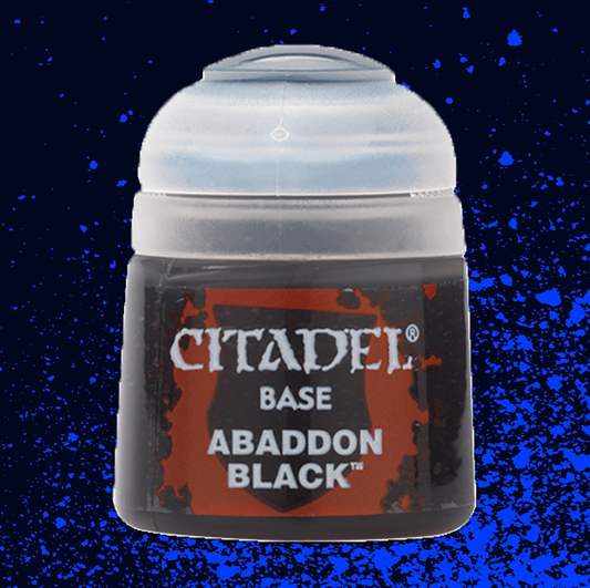 Citadel Colour Base - Abaddon Black