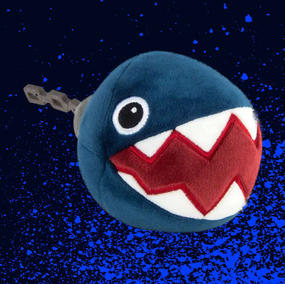 Club Mocchi Mocchi - Super Mario Junior Chain Chomp Plush