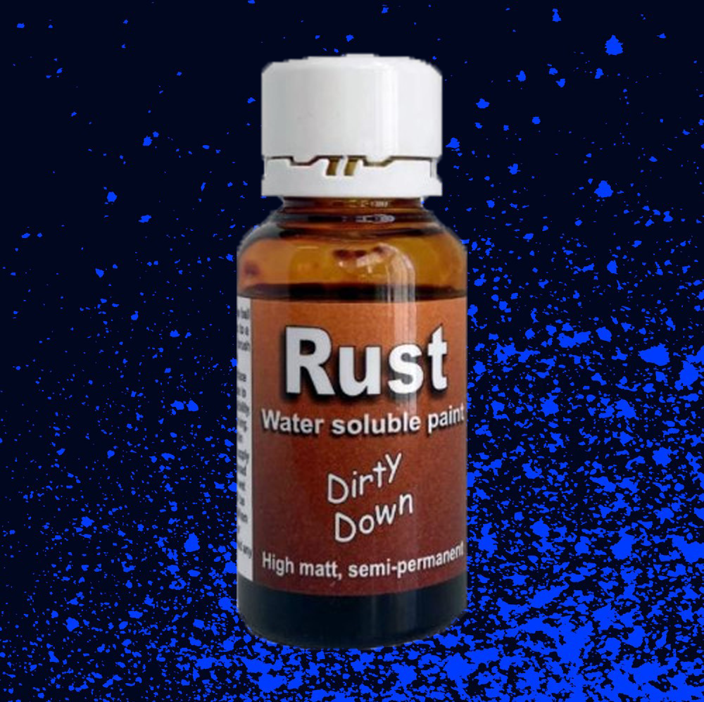 Dirty Down Water Soluble Paint – Rust Effect (25ml Pot)