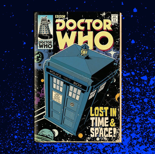 GB Eye Doctor Who Tardis Comic Maxi Poster