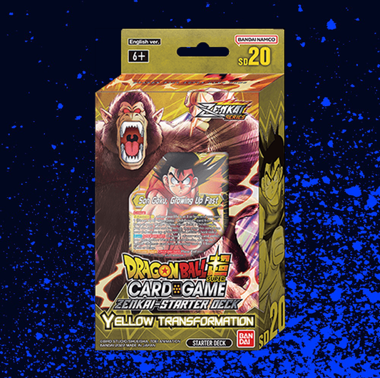 Dragon Ball Super Card Game Zenkai Series SD20 Yellow Transformation Starter Deck